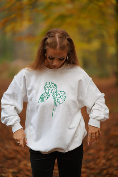 Monstera Leaf Sweatshirt